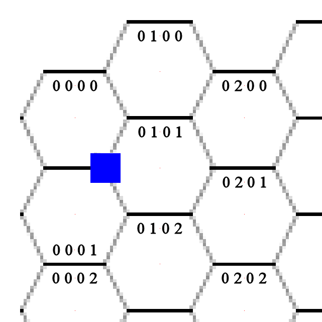 Hex Map Left Point