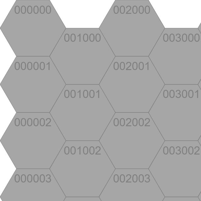 Worldographer Hex Numbering