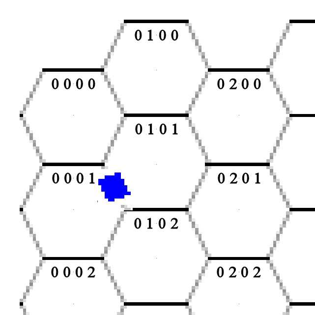 Hex Map Lower-Left Line