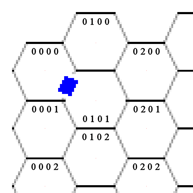 Hex Map Upper-Left Line